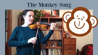 The Monkey Song  for Young Violinists [upl. by Beyer615]