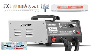 VEVOR Stud Welder Dent Repair Kit Spot Welding Dent Puller Machine Review [upl. by Jock]