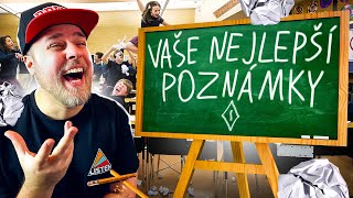 VAŠE NEJLEPŠÍ POZNÁMKY ZE ŠKOLY 4 [upl. by Mixie752]