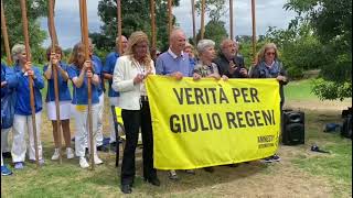 Scorta mediatica per Giulio Regeni a Venezia con Articolo 21 [upl. by Roanna]