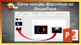 Cómo vincular una diapositiva a otra en PowerPoint [upl. by Reivazx]