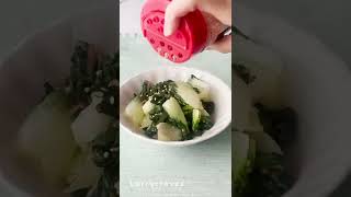 Baby bok choy in Korean fermented soy bean paste [upl. by Aniluap]