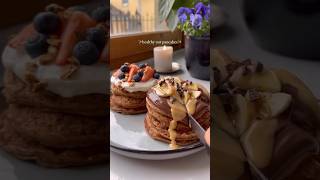 Healthy Oatmeal Pancake pancakes quickandhealthy recipe healthyfood food viralvideo [upl. by Kurtis694]