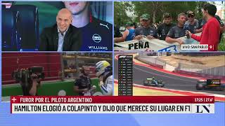 Interlagos el sexto Gran Premio de Colapinto en la Fórmula 1 [upl. by Quartana]