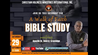 A Walk of Faith Bible Study Hour 28th September 2024 Topic Justification vs Sanctification [upl. by Solley]