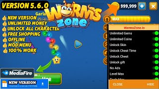 Update Worms Zone io Mod Menu Apk v560 Terbaru 2024  Unlimited Coin amp Unlock All Skin [upl. by Assilev367]