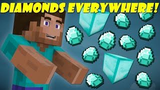 If Diamonds Werent Rare  Minecraft [upl. by Bowie704]