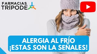 Alergia al frío ¿cómo curarla  Alergia al frío ¿es rinitis [upl. by Kraus283]