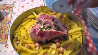 patate al forno con la testina di agnello e lampascioni [upl. by Meredithe100]