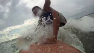 Surfing and SUPing my stomping grounds the one and only Sauble Beach [upl. by Hanzelin]