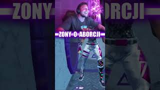 🔥😂 ZONY MÓWI O CIĄŻY 😂🔥 zony fortnite ogfortnite twitch shot śmieszne [upl. by Ankney]