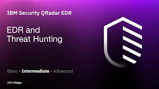 QRadar EDR EDR and Threat hunting [upl. by Elleinet]