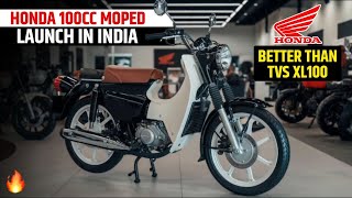 Upcoming Honda Company New 100cc Moped in India  Price amp Features  Honda 100cc Moped 2025 Model [upl. by Arraet543]