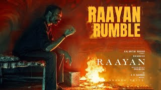 Raayan  Official Trailer  Raayan Rumble  Dhanush  Third Single  Sun  Ar Rahman  Audio Launch [upl. by Christye]