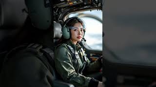 Female Fighter Pilot  Fighter Jet  USA  China [upl. by Alaaj]