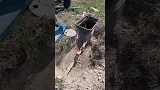 Installing a PRV in the ground after the water meter [upl. by Asiralc991]