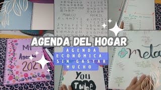 AGENDA ECONÓMICA 🌟 AGENDA PARA EL HOGAR 💪 🌞 [upl. by Ariamoy]