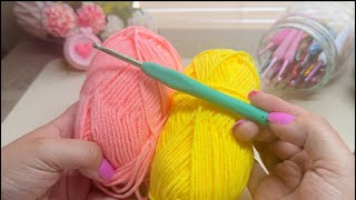 2 Tejidos que no imaginabas que se tejen así de fáciles y rápidos Fáciles de tejer a Crochet [upl. by Bruns]