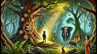 The Boy and the Forest of Wisdom  World Of ToonCartoons  Interesting Cartoon For Kids In Hindi [upl. by Mishaan]