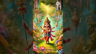 Achyutam Keshavam Ram Narayanam  Tvamev Mata Pita Twameva fast  Hare Ram Hare Krishna shorts [upl. by Yeldud]