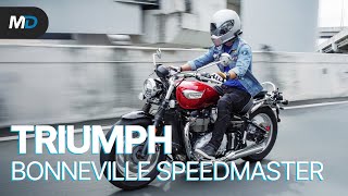 Triumph Bonneville Speedmaster Review  Beyond the Ride [upl. by Adnouqal]