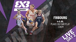 RELIVE  FIBA 3x3 Women´s Series Fribourg Stop 2024  Day 2 [upl. by Calvert905]