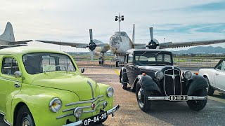 Classic Cars and Planes  Meeting at the Airfield Sintra Portugal [upl. by Catie623]