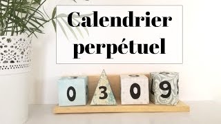 Fabriquer un calendrier perpétuel [upl. by Eniladam897]