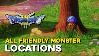 Dragon Quest 3 HD2D Remake All Friendly Monster Locations Monster Monitor Trophy Guide [upl. by Krystalle]