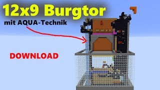 12x9 BURGTOR mit AQUATECHNIK  Download amp Review [upl. by Neu665]