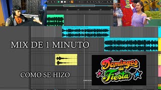 Mix de 1 minuto Domingos de Fiesta [upl. by Nissie]