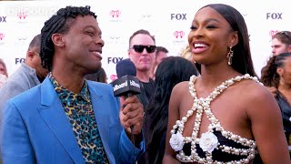 Coco Jones On BelAir Season 3 amp New Song ICU  iHeart Radio Music Awards 2023 [upl. by Adest]