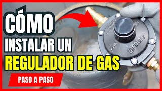 Cómo se Instala un Regulador de Gas ✅ [upl. by Allerim]