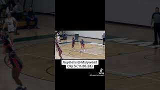 Keystone  Marywood Clip 3 112024 world basketball [upl. by Marka]