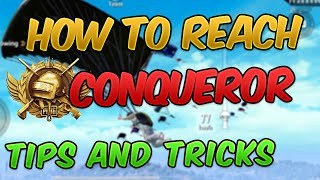 How to Reach Conqueror Rank Guide  Tips amp Tricks and Strategy to WIN EVERY GAME PUBG MOBILE [upl. by Yattirb]