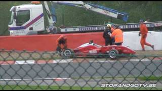 F3 crash Spa Francorchamps [upl. by Letnohs482]