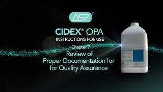 CIDEX OPA InService Video [upl. by Lallage]