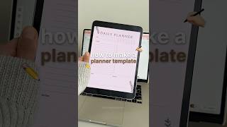 How to make a planner template [upl. by Erdnoed712]