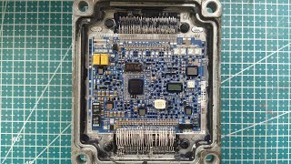 Opel Astra G z16xe ECU Delphi check contacts [upl. by Ahoufe]