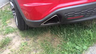 Honda civic FK3 22 ictdi custom exhaust [upl. by Nigam640]