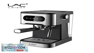 LAC Household High Pressure Espresso Coffee Maker 15 Bar Italy Bump Espresso Review [upl. by Mota19]