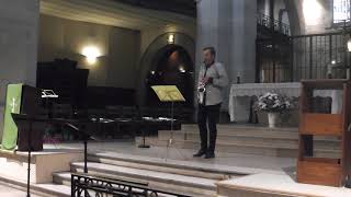 Philippe Hersant  chant hassidique for alto saxophone solo  Nicolas Prost [upl. by Sibella]