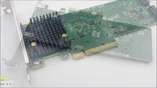 95402M2 Megaraid 12gbs Pcie Gen 40 Nvme And Sata Raid Boot Storage Adapter [upl. by Hagerman]