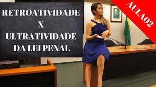 ultratividade da lei penal no tempo aula21 [upl. by Kliber942]