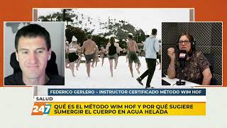 Qué es método Wim Hof y por qué sugiere sumergir el cuerpo en agua helada  Gerlero  Mejor de Tarde [upl. by Valonia]