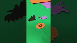 GIOCO ABBINAMENTO DEI COLORI DI HALLOWEEN crayola craft shorts halloween [upl. by Notniv628]