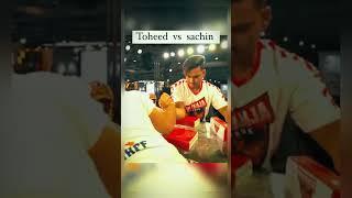 WHOS WIN Sachin Goyal 🆚 Tawheed sheikh arm wrestlingsachin Goyal vs Tawheed sheikheditshorts [upl. by Imoyn]