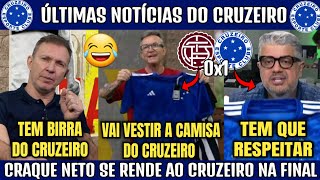 🚨💣 CRAQUE NETO quot VOU VESTIR A CAMISA DO CRUZEIRO SE FOR CAMPEÃOquot HEVERTON VIROU REI NO JOGO ABERTO [upl. by Paza]