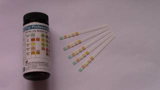 How to read Urine Testing strips results What can you test for with a urine dip test strip [upl. by Ahset598]