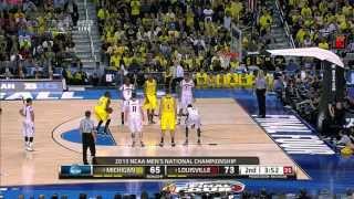 Louisville vs Michigan 2013 NCAA Basketball Championship FULL GAME VITALE CALL [upl. by Ardnasil]